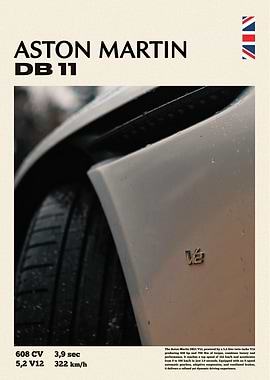 Aston Martin DB11 Poster