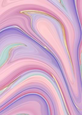 Abstract Marble Swirls