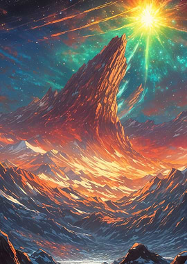 Cosmic Mountain Range