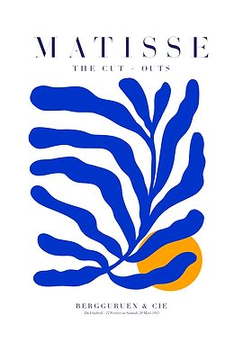 Matisse | Branche bleue et soleil