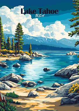 Lake Tahoe Landscape