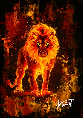 Fiery Lion