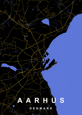 Aarhus City Map