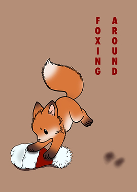 Foxing Around - Christmas Fox
