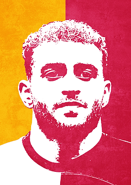 Football Player Portrait