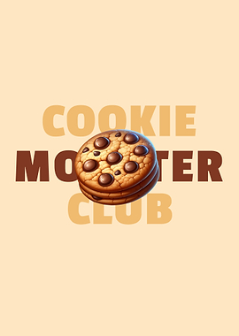 Cookie Monster Club Sweets Cake