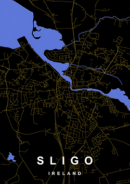 Sligo, Ireland Map
