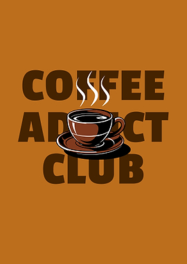 Coffee Addict Club Coffein Espresso Latte Macchiatto