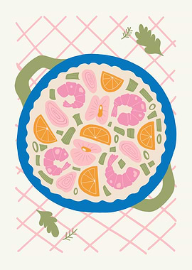 Paella Illustration