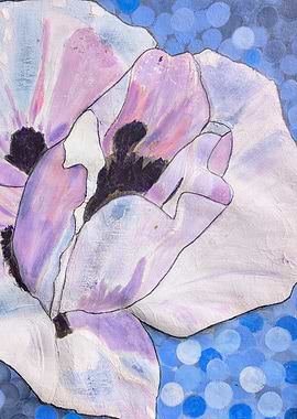 Purple Flower Painting