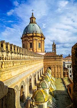 Palermo Cathedral Roof