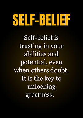 Self-Belief Definition