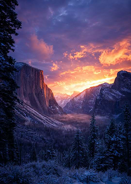 Yosemite Sunset