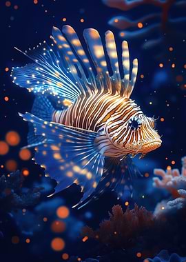 Lionfish Underwater