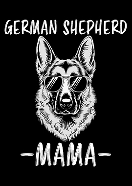 German Shepherd Mama
