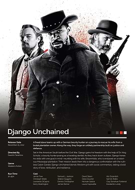 Django Unchained Movie Poster