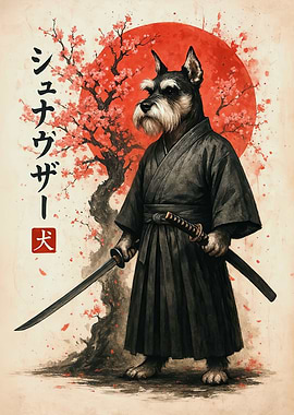 Schnauzer Samurai