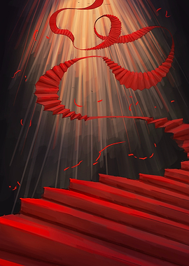 Red Stairway