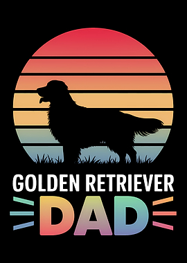 Golden Retriever Dad
