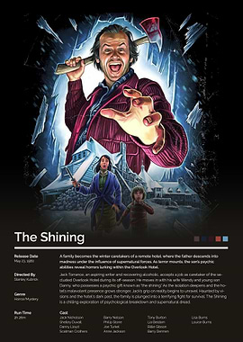 The Shining Movie Poster
