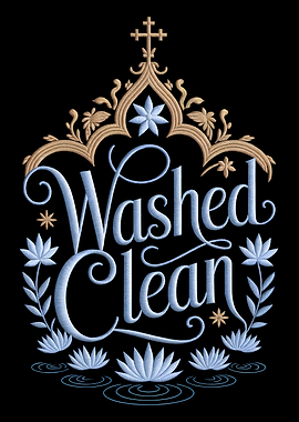 Washed Clean Typography