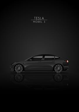 Tesla Model 3 Side View