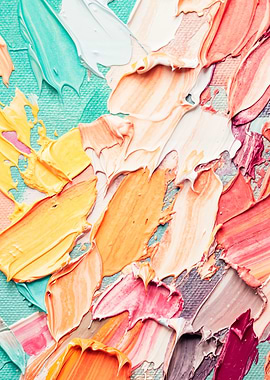 Abstract Oil Painting