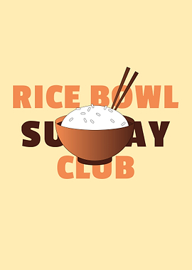 Rice Bowl Sunday Club Japanese Chinese Food