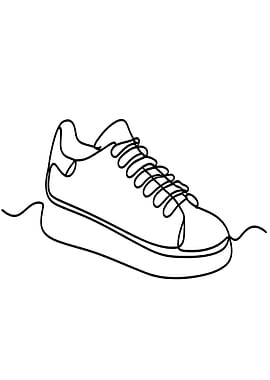 One Line Sneaker