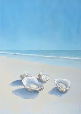 Oysters Blue Marine Ocean
