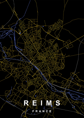 Reims City Map