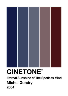 Eternal Sunshine of The Spotless Mind Color Palette