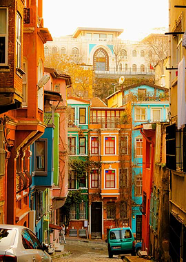 Colorful Istanbul Street