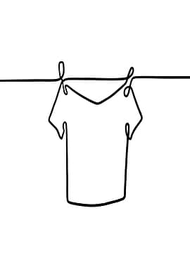 One Line T-Shirt