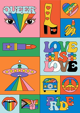 Pride Month Collage