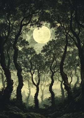 Full Moon Forest