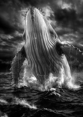 Breaching Through Storm