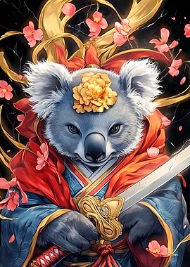 Koala Samurai Animal