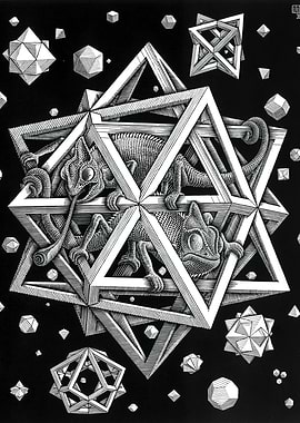 Chameleon in Geometric Cage