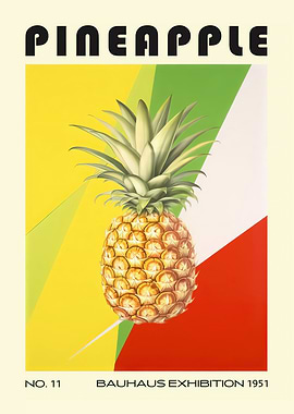 Pineapple Mid Century Kitchen