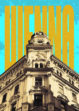 Vienna Vintage Cityscape