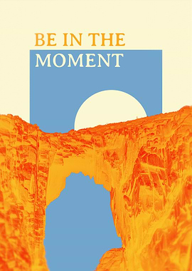 Be in the moment β where nature and geometry unite