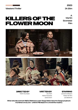 Killers of the Flower Moon Movie Poster