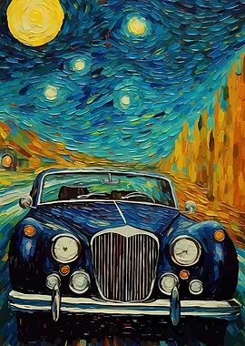 Classic Car Night Drive