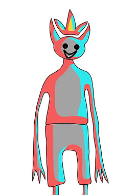 Smiling Cartoon Creature