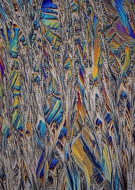 Microscopic Crystal Formation