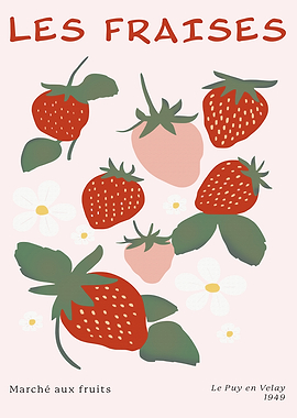 Strawberry Fruit Market French