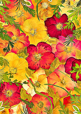 Floral Watercolor Pattern