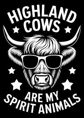 Highland Cow Spirit Animal