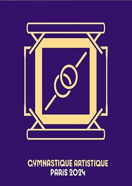Paris 2024 Gymnastics Logo
